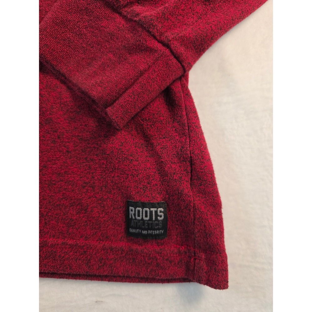 Roots Long Sleeve Hockey Graphic Tee XL Burgundy Athleisure Canada - Picture 3 of 6
